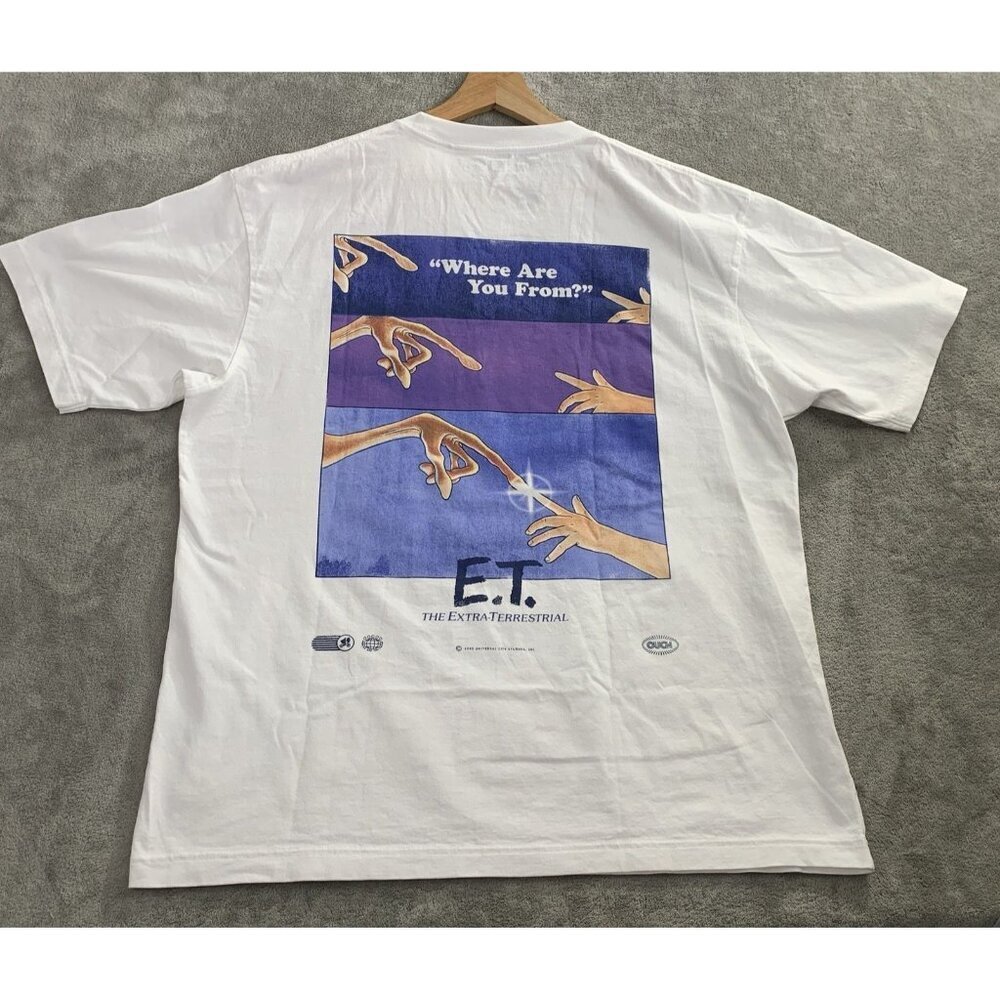Uniqlo Shirt Mens XL UT Universal E.T The Extraterrestrial 80s Retro Movie Tee